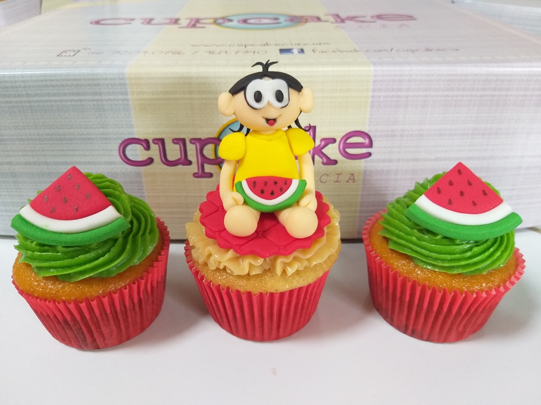Featured image of post Cupcake Da Magali De Chantilly Cupcake com chantilly e mini cupcake em cima