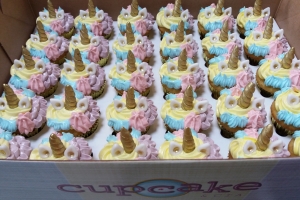 Cupcake Temático Festa Unicórnio