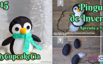 DiyCupcake&Cia – Dia 15 – Pinguim do Inverno