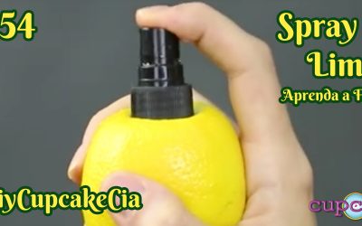 DiyCupcakeCia – Dia 54 – Spray de Limão